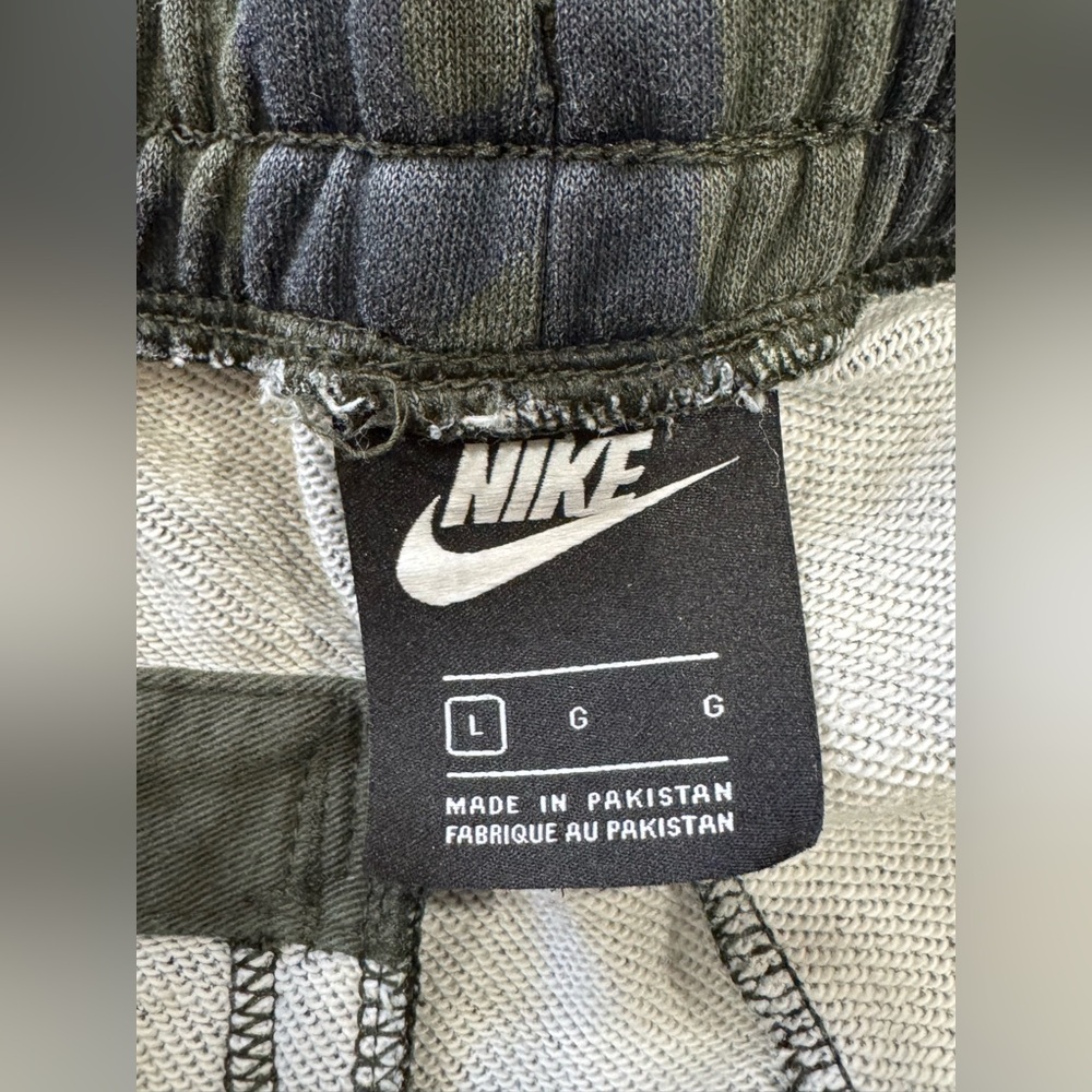 Nike Sportswear Club Men's Camo Fleece Joggers Sz L - Picture 5 of 7